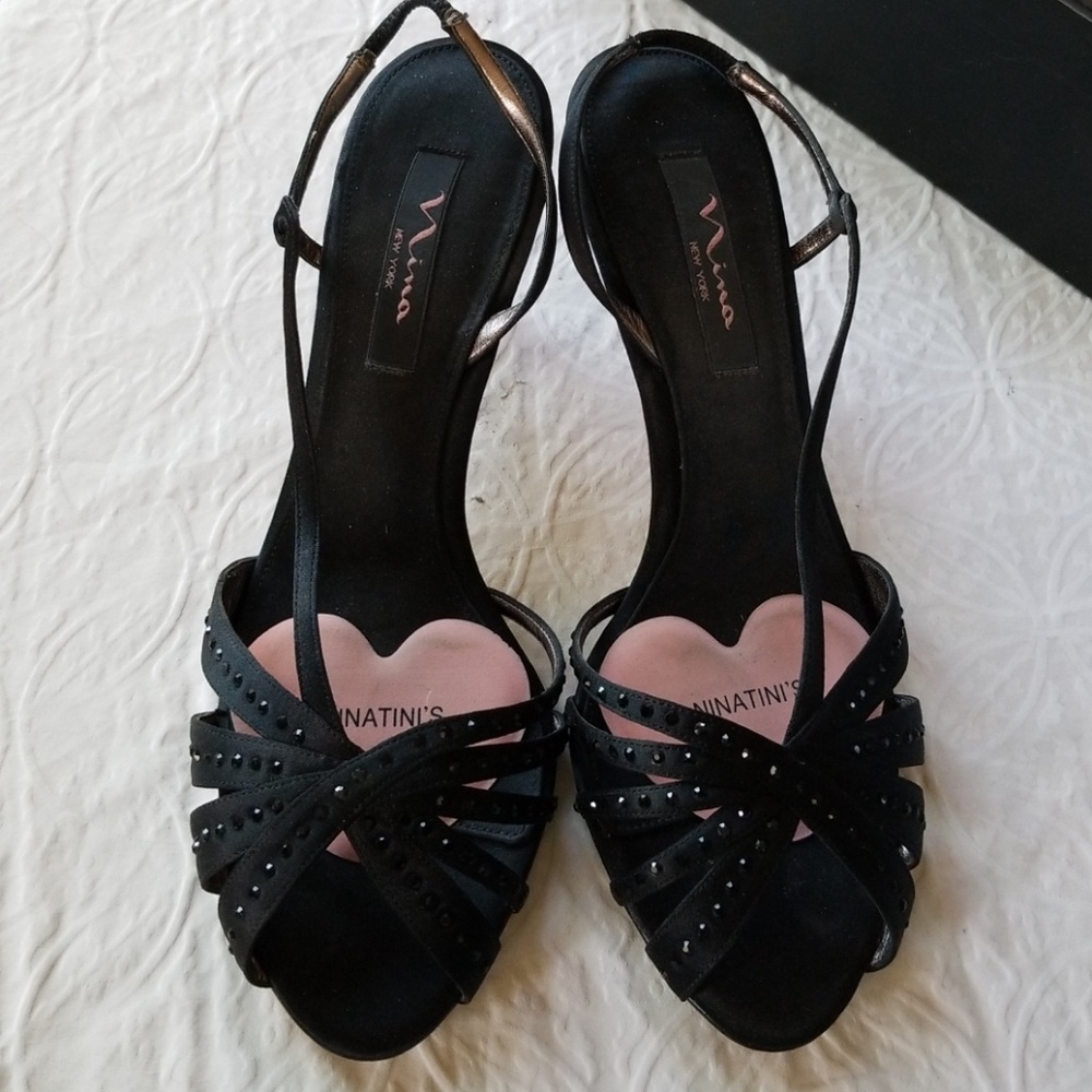 Nina sling back shoes